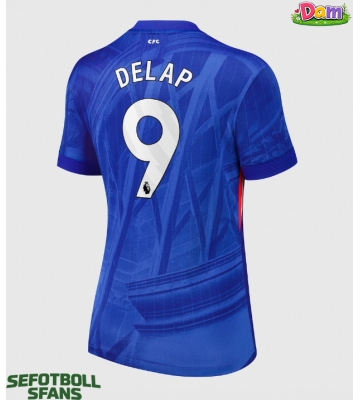 Chelsea Liam Delap #9 Hemmatröja Kvinnor 2025-26 Kortärmad